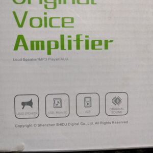 SHIDU Green Original Voice Amplifier, Personal Voice Amplifier Open Box